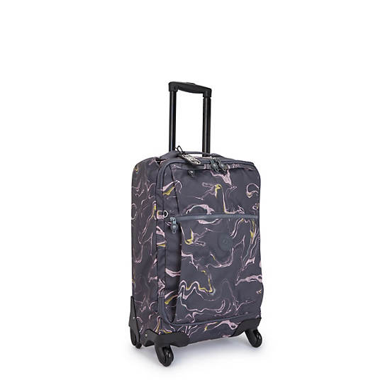 Kipling Darcey Small Printed Carry-On Rolling Suitcases Soft Marble | CA 1744CT